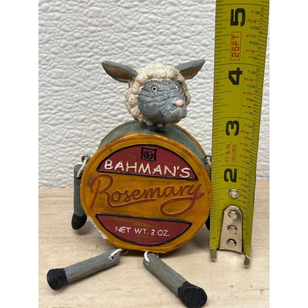Vtg WMG Shelf Sitter Sheep Reisin Figure Bahmans Rosemary